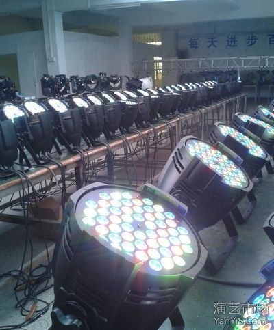 厂家直销54颗LED帕灯，面光灯，染色灯,全彩帕灯