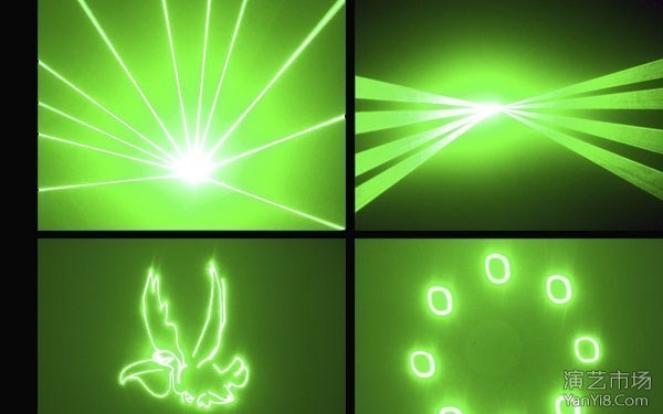5w单绿动画激光灯,10w单绿动画激光灯