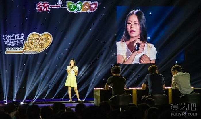 2014第三季《中国好声音》校园推介会石家庄站。