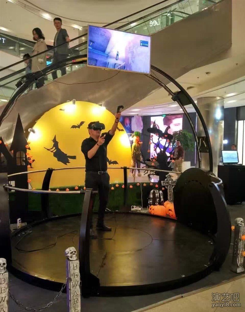 上海VR天地行出租 虚拟现实切水果游戏VR天地行设备出租
