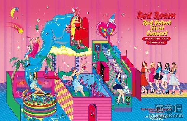 Red Velvet将举办首次单独演唱会 8月18起连唱3天