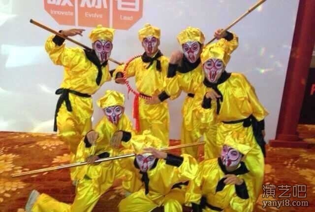 上海猴年年会主推高端演出节目大圣归来表演美猴王互动