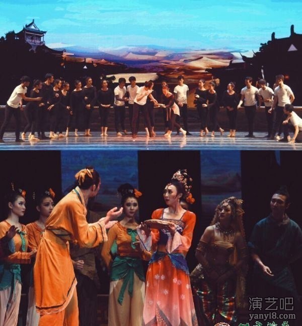中国经典舞剧《丝路花雨》走进河西学院