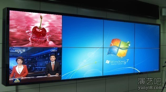 LG49寸大屏幕拼接显示屏系统解决方案价格*安装公司