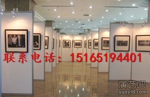 潍坊挂画展板租赁，1×2.5标摊出租