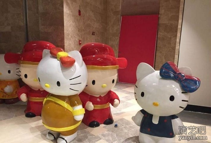 不落伍的KT猫出租销售HelloKitty租凭定制萌物猫模型销