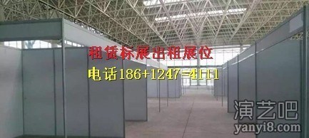 扬州出租搭建标准展位,3×3标展,八棱柱展位,书画展板