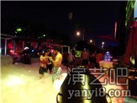 广州酒吧10米喷射机租赁，活动气氛泡沫机