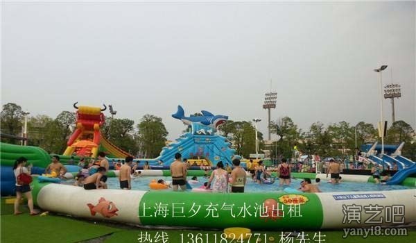 上海娱乐设施 充气玩具 充气水池苏州 水上乐园 图片价