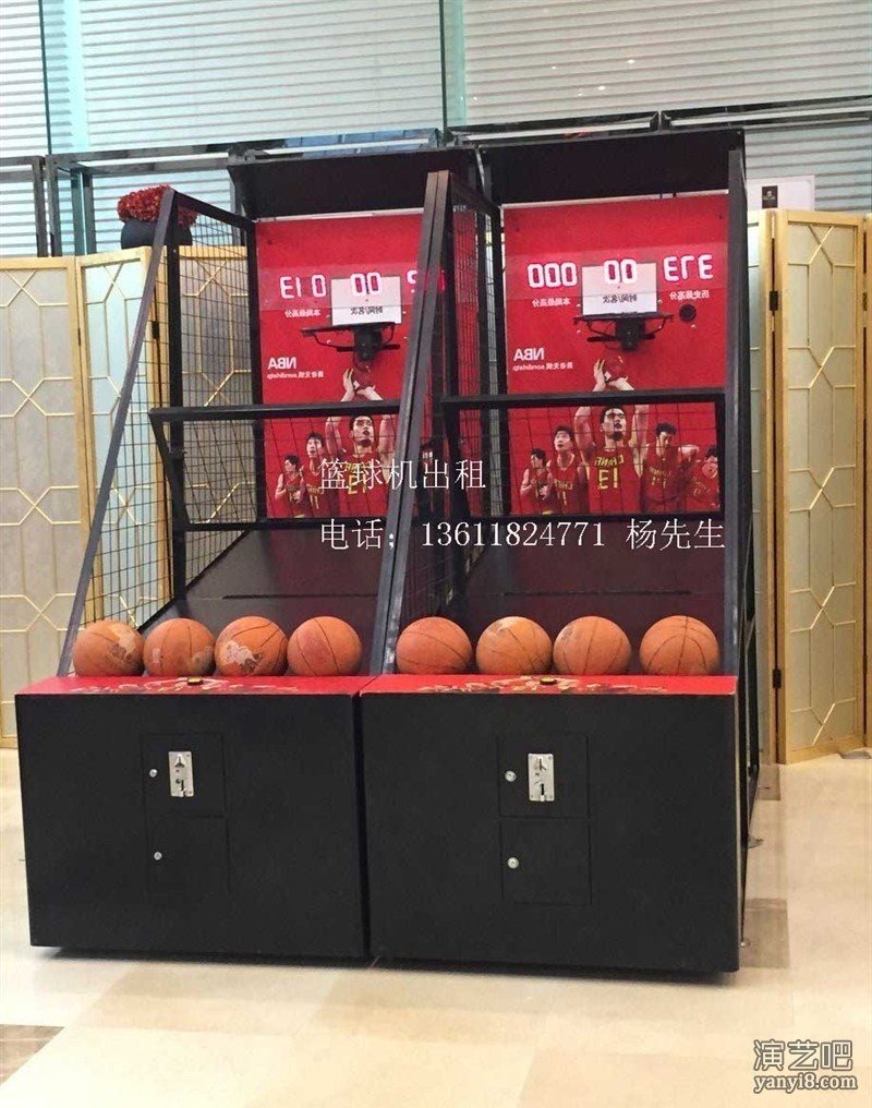 上海展览设备租赁，投篮机出租，巨夕优质高品质充气城