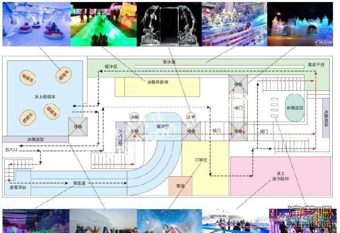 冰雕工艺品制作方案冰雕制作报价专业冰雕展租赁