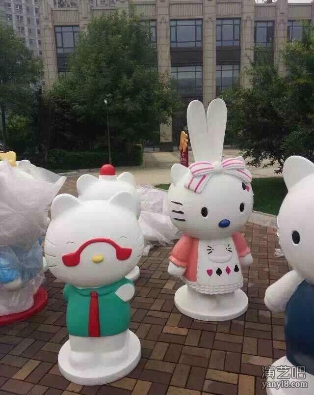 房产商场策划营销Hello kitty、凯啼猫道具展览出租租赁