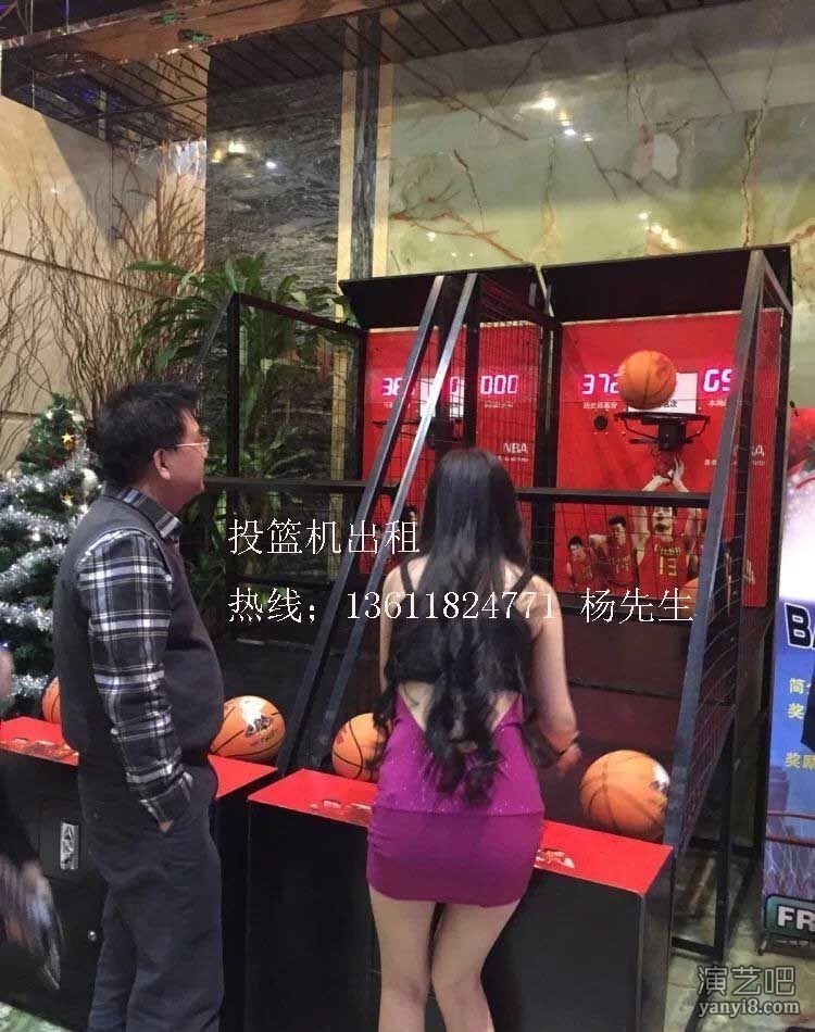 上海时尚街头投篮机出租电子篮球机租赁