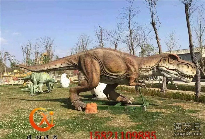 大型仿真恐龙展布置方案恐龙模型霸王龙蜿龙迅猛龙原角