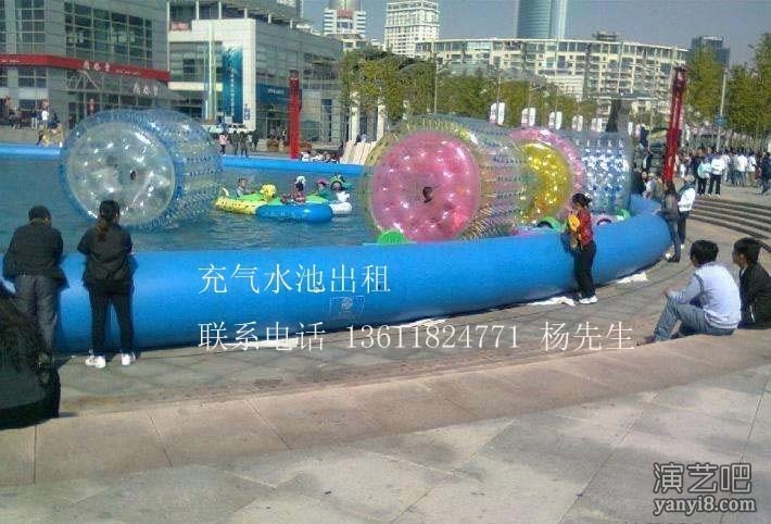 上海出租充气水池，互动充气水池，七彩充气沙池出租
