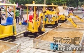 提供商场游乐场所挖掘机广州地产活动挖掘机