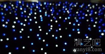 星空幕布阻燃星空幕布LED星光布