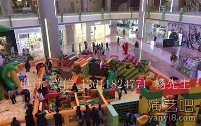 上海家庭日亲子互动乐高积木出租积木乐园租赁