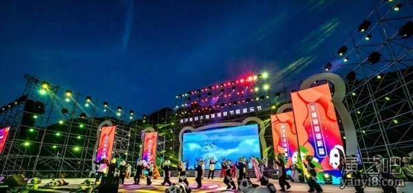 汉中佛坪熊猫音乐节晚会盛况回放，二十余位超级网红同