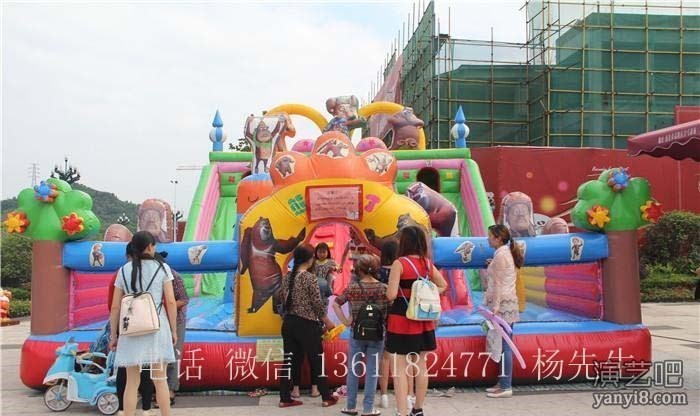 上海儿童派对充气城堡出租充气滑梯出租充气攀岩出租