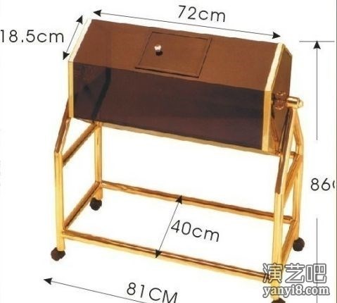 深圳演讲台桌亚克力透明滚筒式摇奖箱机指示水牌出租赁