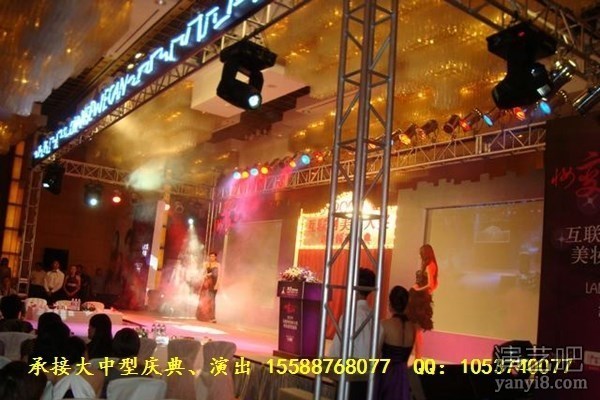 济宁舞台搭建 灯光音响 会场布置演出设备