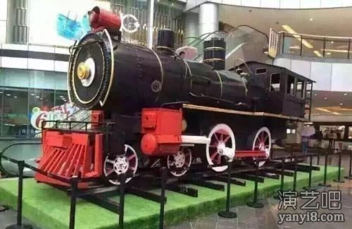 蒸汽复古火车头模型出租出售、做工精细有数年经验