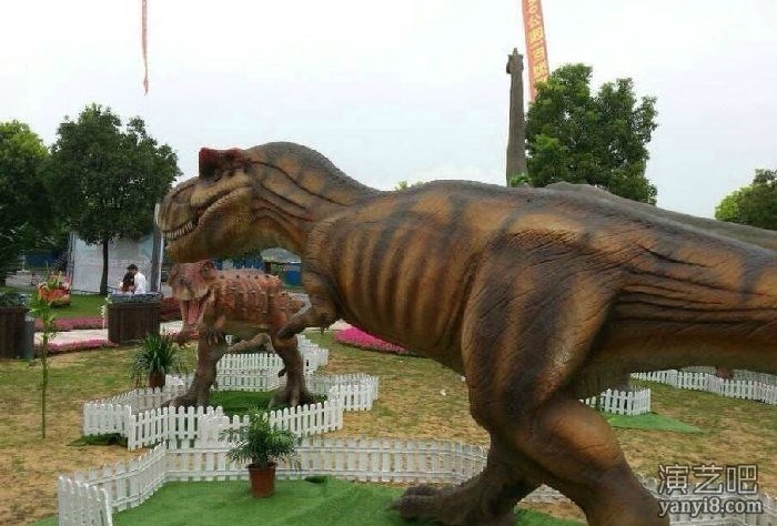 山东枣庄动态仿真侏罗纪恐龙展出租出售
