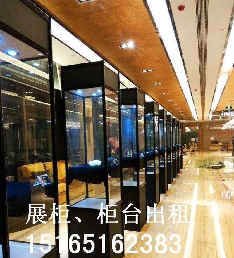 南京出租展柜，展示柜出租