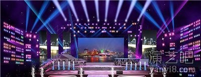 上海年会策划公司提供年会舞台搭建会场布置服务
