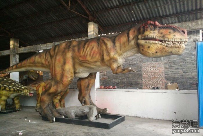仿真恐龙科普主题展览活动现场摇头摆尾恐龙模型租赁