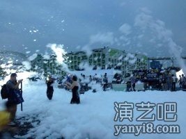 广州汽车发布派对泡沫机，商业气氛泡沫派对