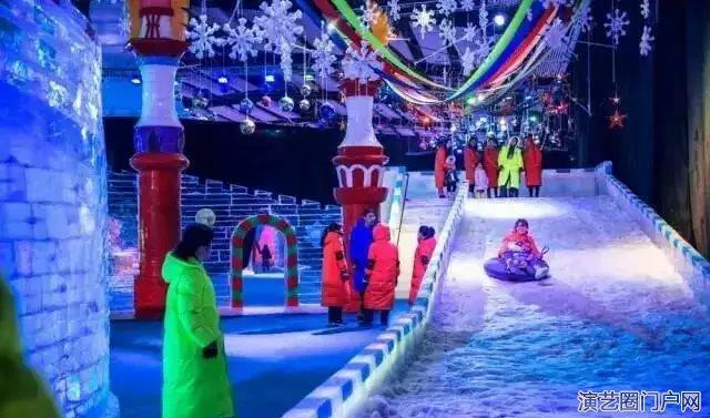 专业冰景设计冰雪主题游乐园租赁夏季避暑神器冰雕展出