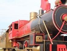 老式火车头模型出租，餐厅火车头模型出租 复古火车模型