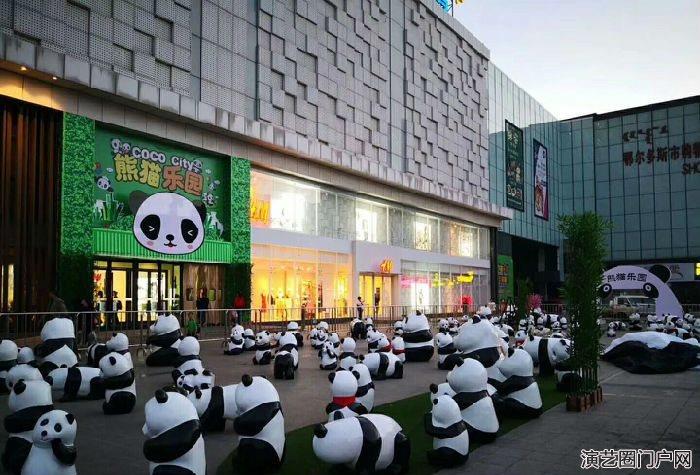 功夫熊猫出租卡通熊猫展览出售厂家