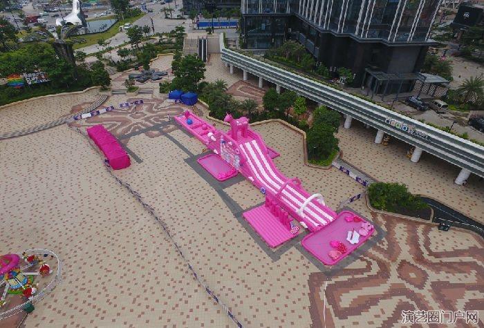 泰州粉色城市滑道出租 粉色城市滑道租赁 常规尺寸多少