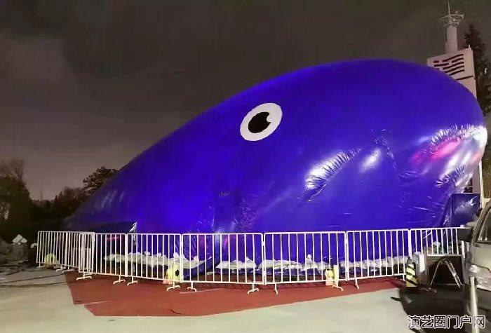 鲸鱼岛气模乐园租赁供应商大蓝鲸儿童设备出租