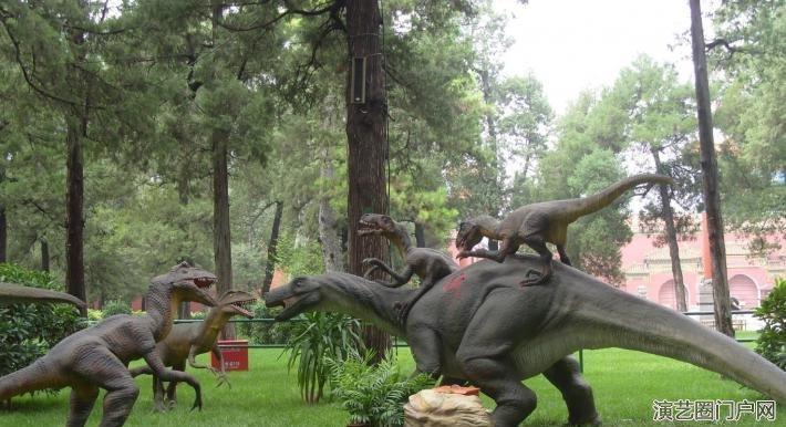 游乐园恐龙展 侏罗纪恐龙公园 侏罗纪展览 恐龙主题公园