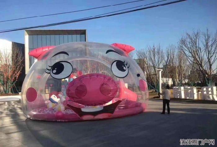 粉色猪猪乐园游乐设备出租 现货猪猪乐园出租出售