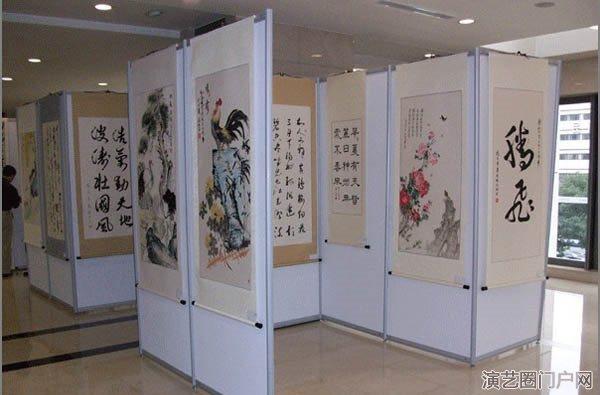 南京展板出租 南京书画展板租赁 南京字画艺术展板租赁