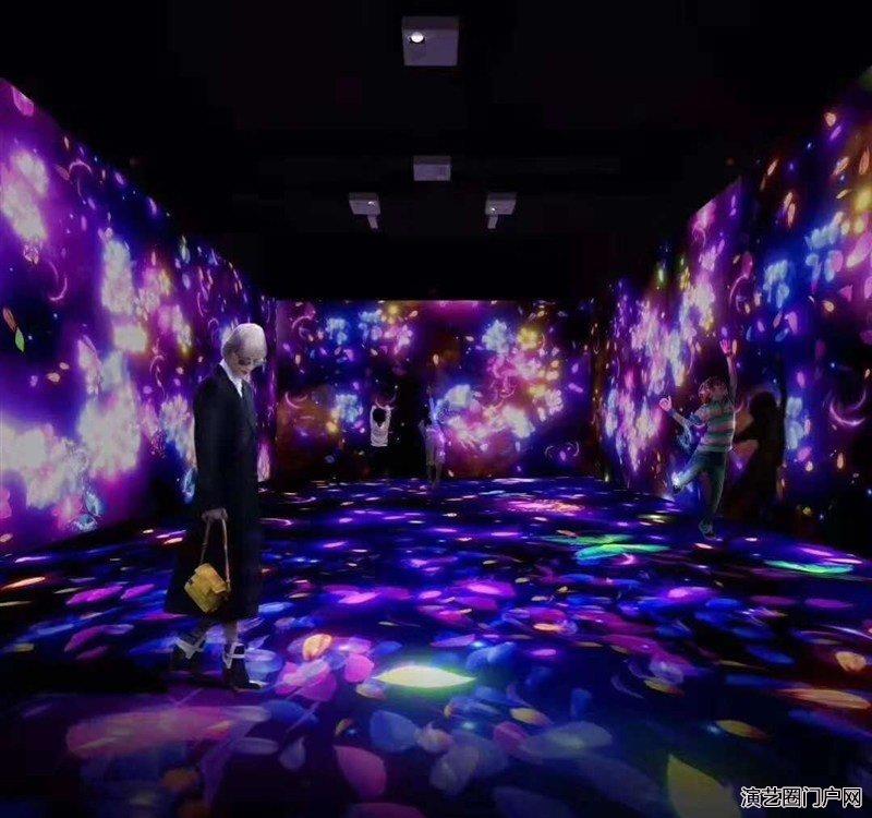 多媒体互动光影科技展展示出租镜花宫呼吸灯出租