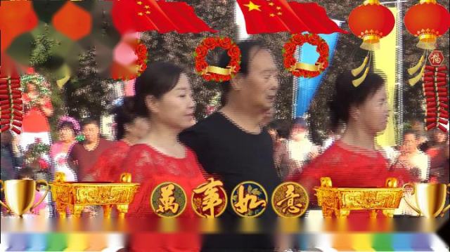 定州市市委市政府组织崇文街舞蹈队为迎十一演出 -----2019.9.26