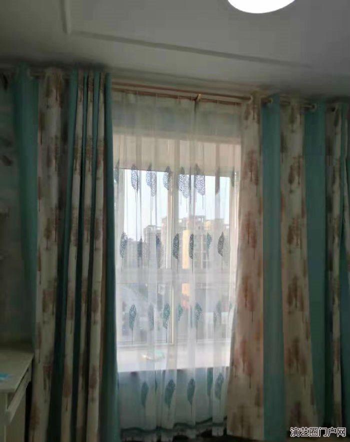 网红新款窗帘窗纱出售 欧式窗帘窗纱尺寸可定制