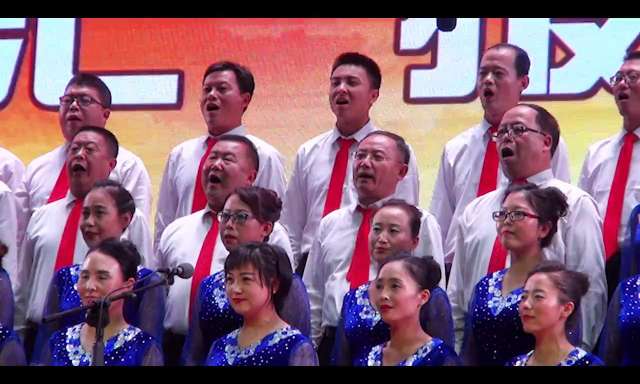 甘谷县模范中学庆祝中华人民共和国成立70周年文艺演出