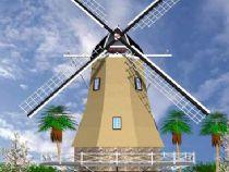 风车长廊风车迷宫出租出售欢迎定制荷兰风车出租出售