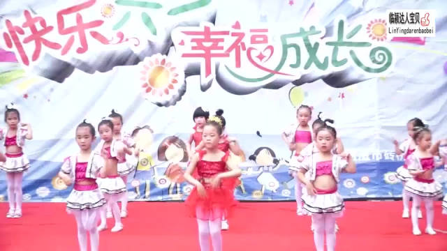 幼儿舞蹈《快乐橡皮擦》，热情欢快，适合中班大班六一节目演出