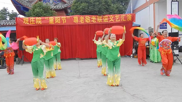 河清镇舞队演出《美丽的日子》制作：香遇