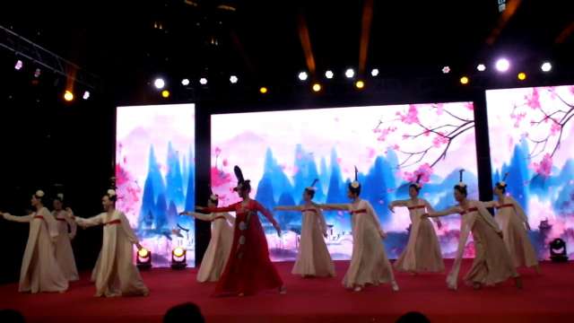 古典舞：丽人行     演出单位：禾山社区艺术团