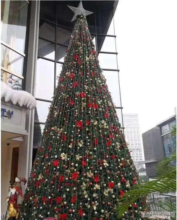 供应圣诞树出租大型圣诞树出售时尚圣诞树制作厂家