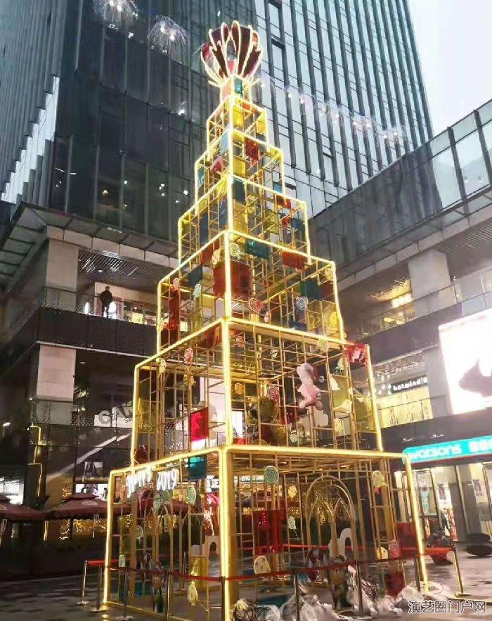 创意新款圣诞树租赁，大型圣诞树定做2--20米出租出售供